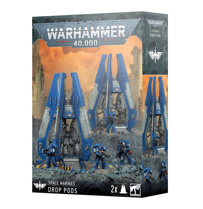 Space Marines: Drop Pods-Boxed Games & Models-Gigante Computers