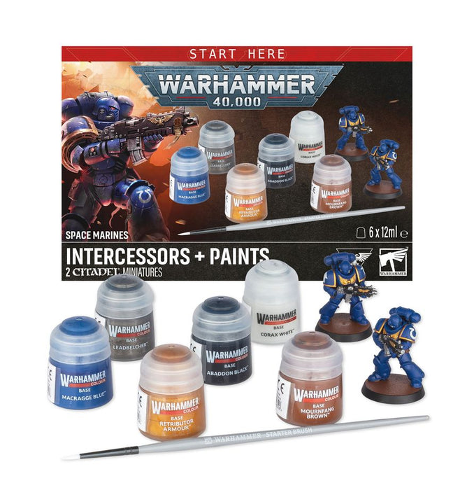 Space Marines: Intercessors + Paints-Hobby Accessories-Gigante Computers