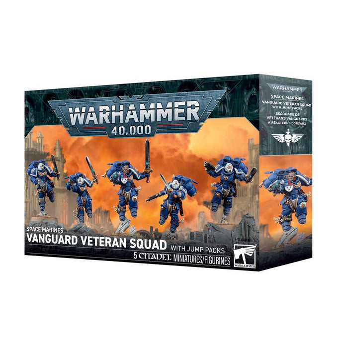Space Marines: Vanguard Veteran Squad with Jump Packs-Boxed Games & Models-Gigante Computers