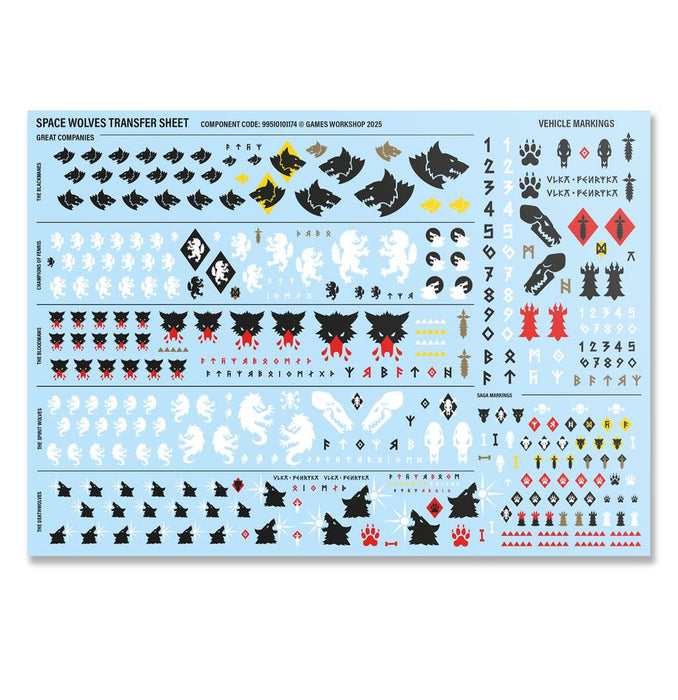 Space Wolves: Wolf Guard Headtakers-Boxed Games & Models-Gigante Computers