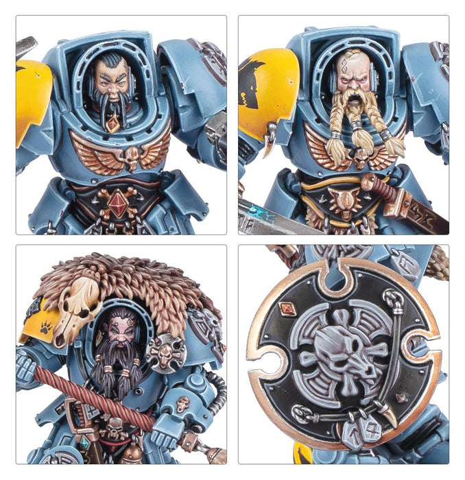 Space Wolves: Wolf Guard Terminators-Boxed Games & Models-Gigante Computers