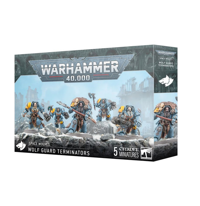 Space Wolves: Wolf Guard Terminators-Boxed Games & Models-Gigante Computers
