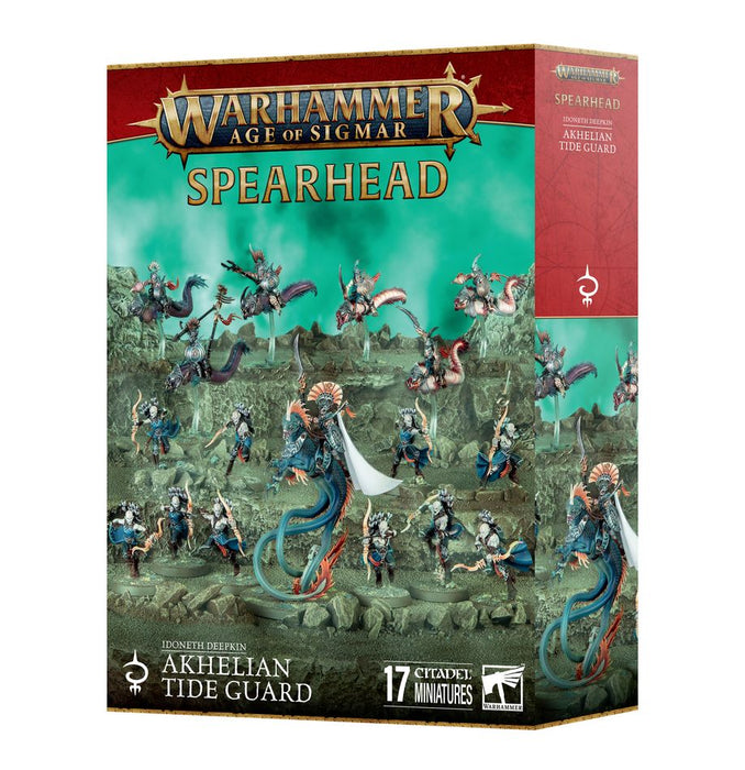 Spearhead: Idoneth Deepkin Akhelian Tide Guard-Boxed Games & Models-Gigante Computers