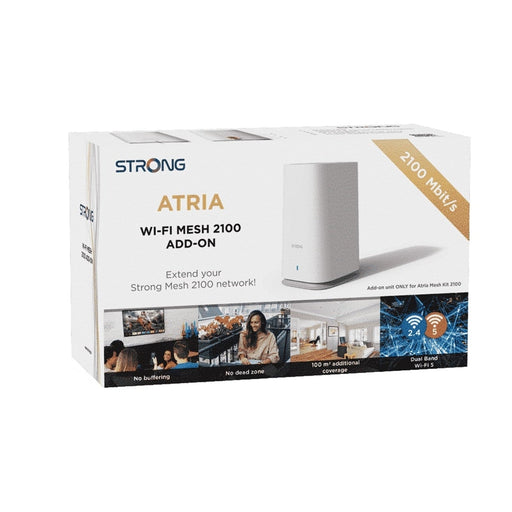 Strong MESHKIT2100ADDUK AC2100 Whole Home Wi-Fi Mesh System/Additional Unit (1 Pack) - 1,600sq.ft Coverage-Networking-Gigante Computers