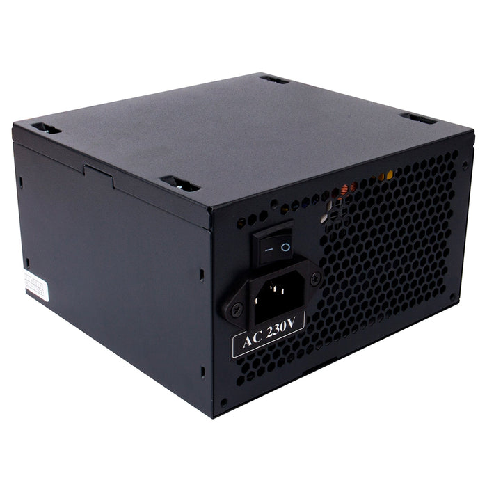 TARGET 500W Builder Series PSU with 12cm Cooling Fan - Black Edition, High-Efficiency | PFC Certified | CE Compliant | White Box Packaging-Power Supplies-Gigante Computers