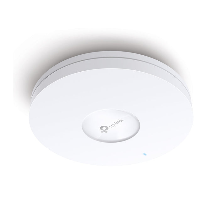 TP-LINK (EAP610) AX1800 Dual Band Wireless Ceiling Mount Access Point, PoE+, GB LAN, Omada Mesh, Free Software-Range Ext/Access Points-Gigante Computers