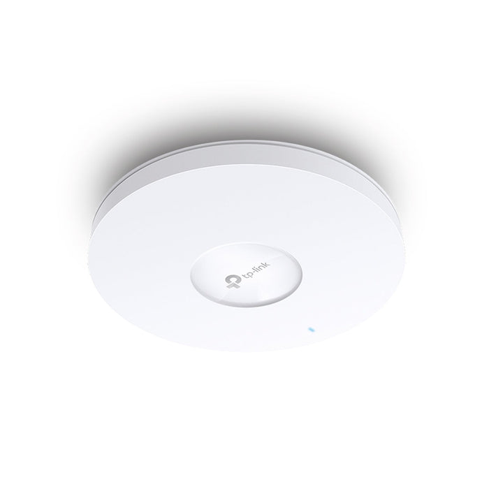 TP-LINK (EAP650) AX3000 WiFi 6 Ceiling Mount Access Point, PoE+, Omada Mesh, Ultra Slim Design-Range Ext/Access Points-Gigante Computers