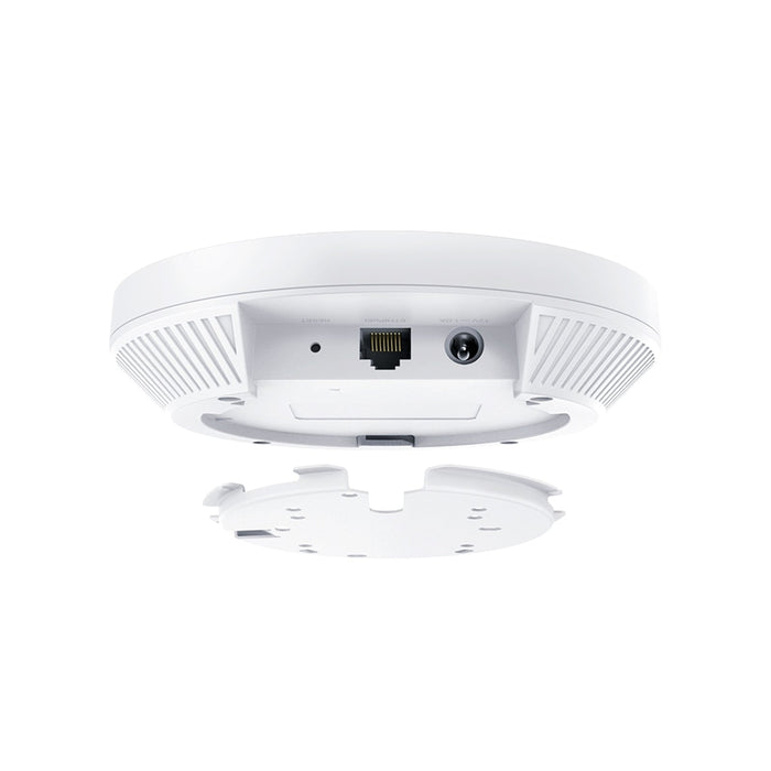 TP-LINK (EAP650) AX3000 WiFi 6 Ceiling Mount Access Point, PoE+, Omada Mesh, Ultra Slim Design-Range Ext/Access Points-Gigante Computers