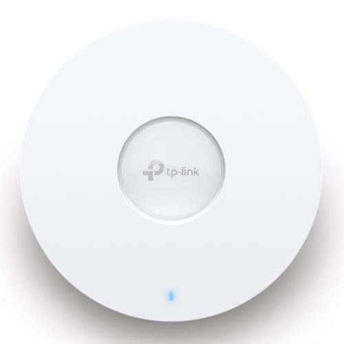 TP-LINK (EAP670 NEW) AX5400 Dual Band Ceiling Mount Wi-Fi 6 Access Point, PoE, Omada Mesh, 2.5G LAN, Bluetooth 5.2 Support-Range Ext/Access Points-Gigante Computers