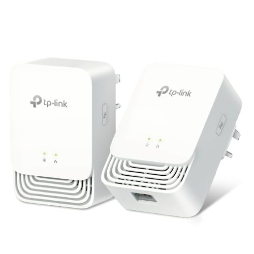 TP-LINK (PG1200 KIT) Wired 607Mbps G.hn1200 Powerline Adapter Kit, 1+1 GB Port, Power Saving Mode-Powerline Adapters-Gigante Computers