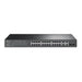 TP-LINK (T1500-28PCT) 24-Port Smart PoE Switch, 24 x 10/100Mbps PoE+ 4-Port Gigabit, 2 Combo GB SFP Slots, Rackmountable-Switches-Gigante Computers