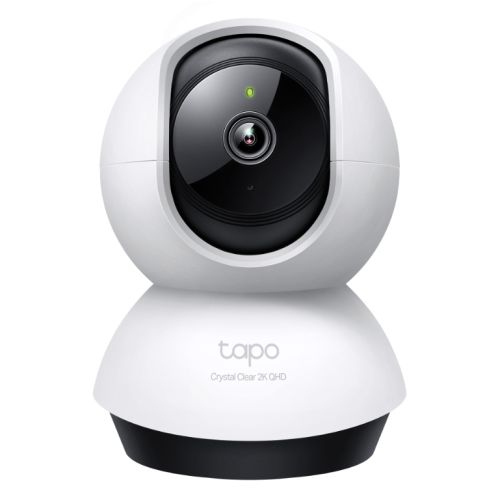TP-LINK (TAPO C220) Pan/Tilt AI Home Security Wi-Fi Camera, 2K 4MP QHD, 360°, Night Vision, Smart AI Detection, Alarms, Two-Way Audio-Surveillance Cameras-Gigante Computers