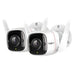 TP-LINK (TAPO C310P2) Outdoor Security Cameras (2-Pack), Wired/Wireless, Ultra HD, Night Vision, Motion Detection, Alarms, 2-way Audio, Voice Control-Surveillance Cameras-Gigante Computers