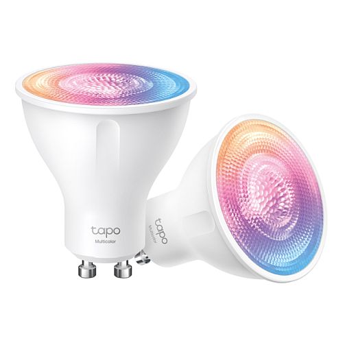 TP-LINK (TAPO L630 2-Pack) Smart Wi-Fi Spotlight (Multicolour), Single Unit, White Tunable, Dimmable, Schedule & Timer, App/Voice Control, GU10 Lamp Base-Smart Home-Gigante Computers