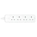 TP-LINK (TAPO P304M) Smart Wi-Fi Power Strip, 4 Outlets, App/Voice Control, Surge Protection, Energy Monitoring, Matter Certified-Smart Electrical-Gigante Computers