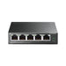 TP-LINK (TL-SF1005LP) 5-Port 10/100 Unmanaged Desktop Switch, 4-Port PoE, Intelligent Power, Steel Case-Switches-Gigante Computers