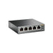 TP-LINK (TL-SG1005P) 5-Port Gigabit Unmanaged Desktop Switch, 4 Port PoE, Steel Case-Switches-Gigante Computers