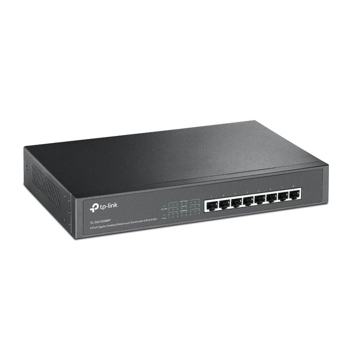 TP-LINK (TL-SG1008MP) 8-Port Gigabit Unmanaged Desktop/Rackmount Switch, 8-Port PoE+, Metal-Switches-Gigante Computers