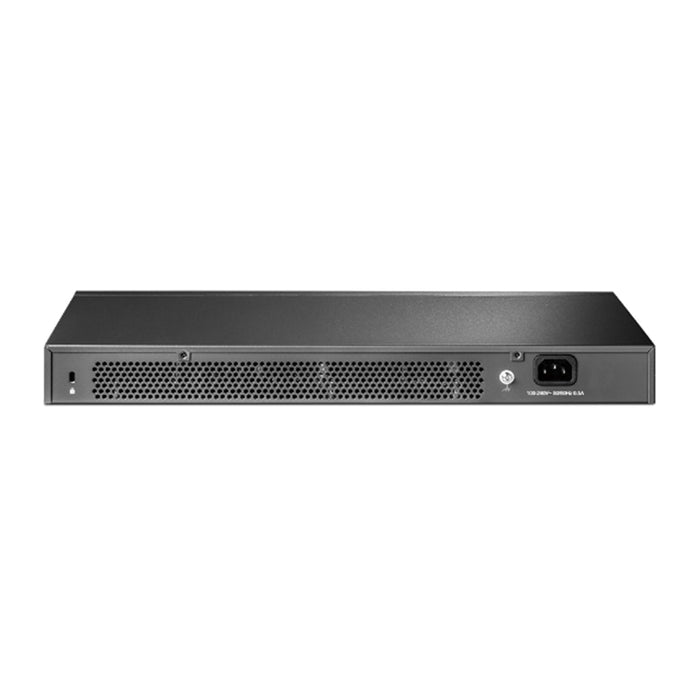 TP-LINK (TL-SG3428) JetStream 24-Port Gigabit L2 Managed Switch with 4 SFP Slots, Console Port, Fanless, Rackmountable-Switches-Gigante Computers