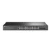 TP-LINK (TL-SG3428) JetStream 24-Port Gigabit L2 Managed Switch with 4 SFP Slots, Console Port, Fanless, Rackmountable-Switches-Gigante Computers