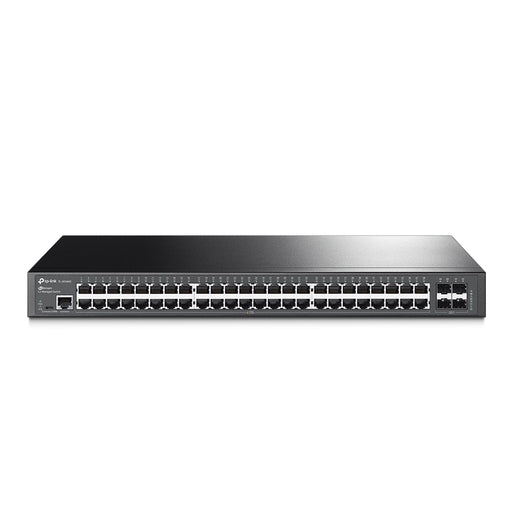 TP-LINK (TL-SG3452) JetStream 48-Port Gigabit L2 Managed Network Switch with 4 SFP Slots, L2/L3/L4 QoS, Fanless, Rackmountable-Switches-Gigante Computers