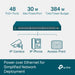 TP-LINK (TL-SG3452P) JetStream 52-Port Gigabit L2+ Managed Switch with 48-Port PoE+, 4 SFP Slots, Rackmountable-Switches-Gigante Computers