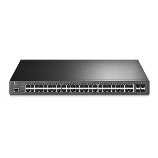 TP-LINK (TL-SG3452P) JetStream 52-Port Gigabit L2+ Managed Switch with 48-Port PoE+, 4 SFP Slots, Rackmountable-Switches-Gigante Computers