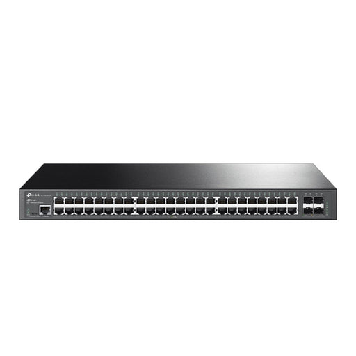 TP-LINK (TL-SG3452X) JetStream 48-Port Gigabit L2+ Managed Switch with 10GE 4 SFP+ Slots, L2/L3/L4 QoS, Fanless, Rackmountable-Switches-Gigante Computers