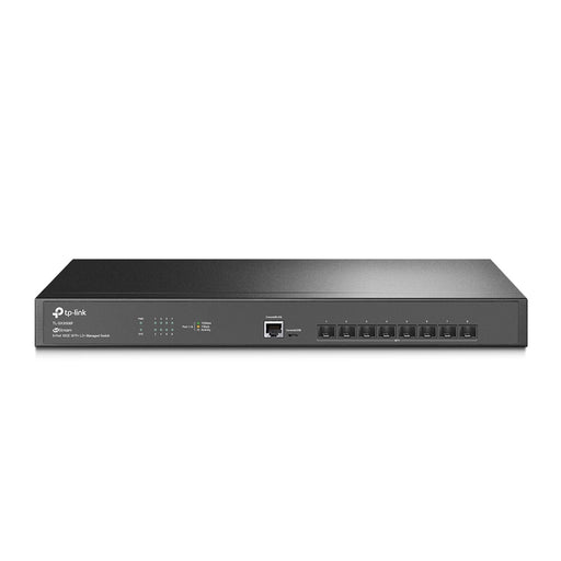 TP-LINK (TL-SX3008F) JetStream 8-Port 10GE SFP+ L2+ Managed Switch, Centralized Management, Fanless, Rackmountable-Switches-Gigante Computers