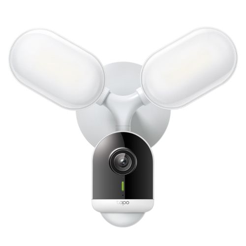 TP-LINK (Tapo C720) Wireless 2K QHD Smart Floodlight Outdoor Security Camera, Motion-Activated Floodlight, AI Detection, Custom Alarms, IP65-Surveillance Cameras-Gigante Computers