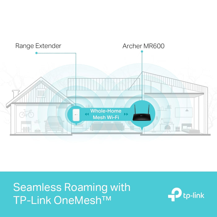 TP-Link Archer MR600 AC1200 4G LTE Advanced Cat6 Gigabit Router-Networking-Gigante Computers