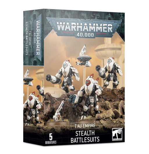 Tau Empire XV25 Stealth Battlesuits-Boxed Games & Models-Gigante Computers