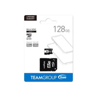 Team 128GB Micro SDXC UHS-1 Class 10 Flash Card with Adapter-Memory-Gigante Computers