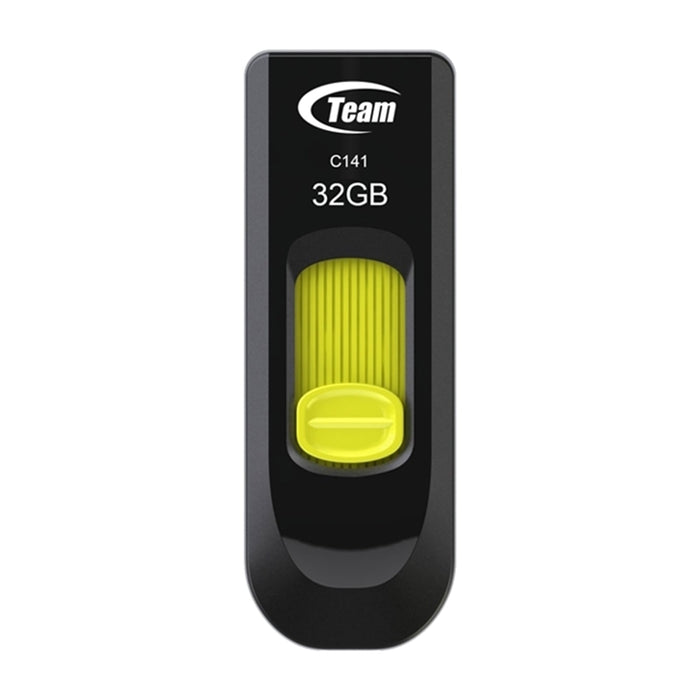 Team C141 32GB USB 2.0 Yellow USB Flash Drive-USB Memory-Gigante Computers