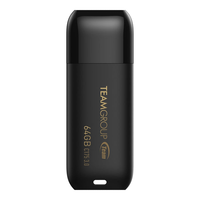 Team C175 64GB USB 3.1 Black USB Flash Drive-USB Memory-Gigante Computers