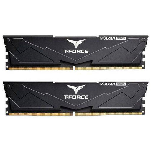 Team T-Force Vulcan Black 32GB (2x16GB) 6000Mhz DDR5 CL38 System Gaming Memory-Memory-Gigante Computers