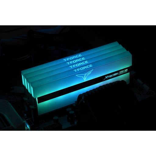 Team T-Force XTREEM ARGB 32GB White Heatsink with ARGB LEDs (2 x 16GB) DDR4 3600MHz DIMM System Memory-System Memory-Gigante Computers