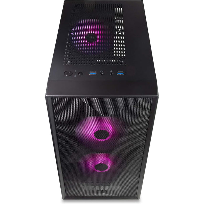 TecWare Forge M2 Mini Tower RGB Case Black-Cases-Gigante Computers