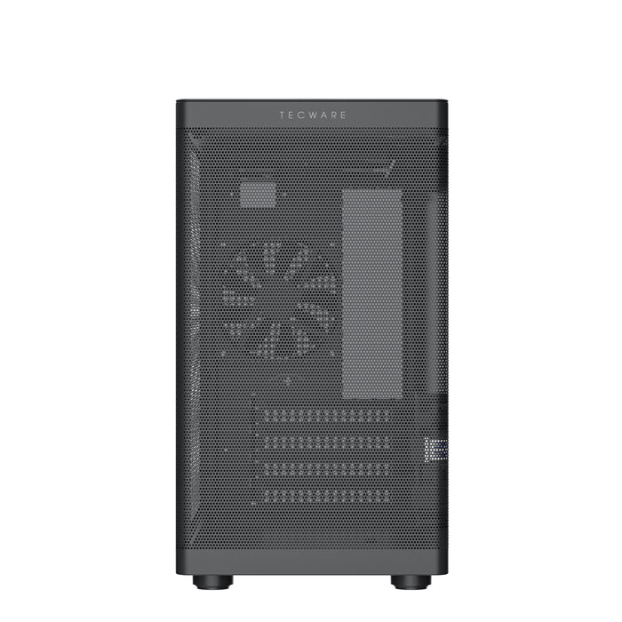 TecWare Fusion 3 mATX Compact Mesh Case (Black)-Cases-Gigante Computers