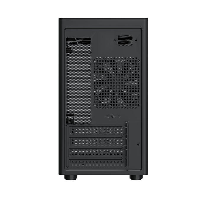 TecWare Fusion 3 mATX Compact Mesh Case (Black)-Cases-Gigante Computers