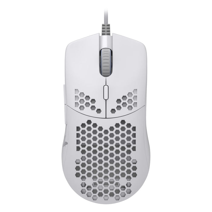 Tecware EXO Elite Lightweight RGB USB Gaming Mouse White-Mice-Gigante Computers