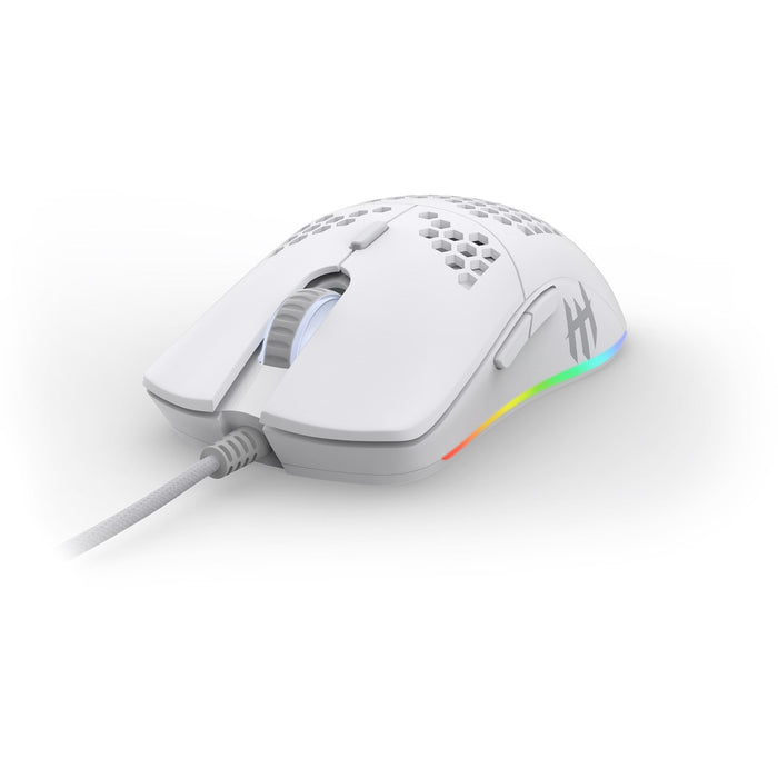 Tecware EXO Elite Lightweight RGB USB Gaming Mouse White-Mice-Gigante Computers