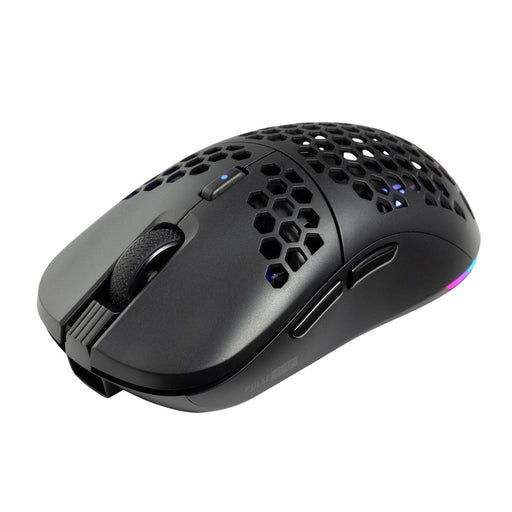 Tecware Pulse Elite Lightweight RGB Wireless Gaming Mouse with Interchangeable Black & White Honeycomb Shells included-Mice-Gigante Computers