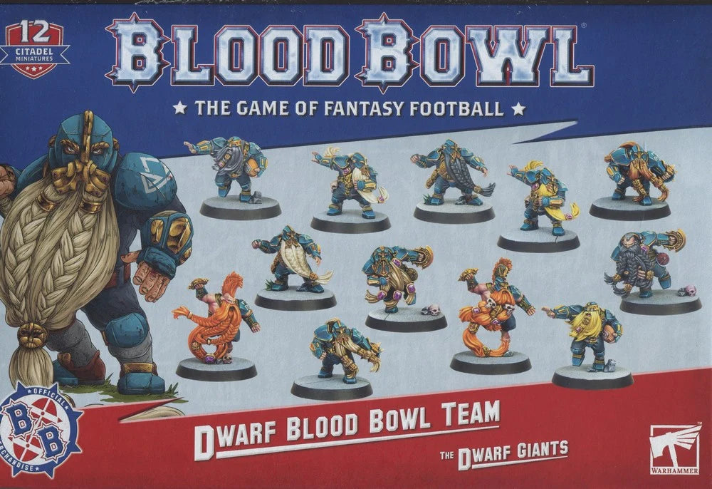 The Dwarf Giants Blood Bowl Team-Boxed Games & Models-Gigante Computers