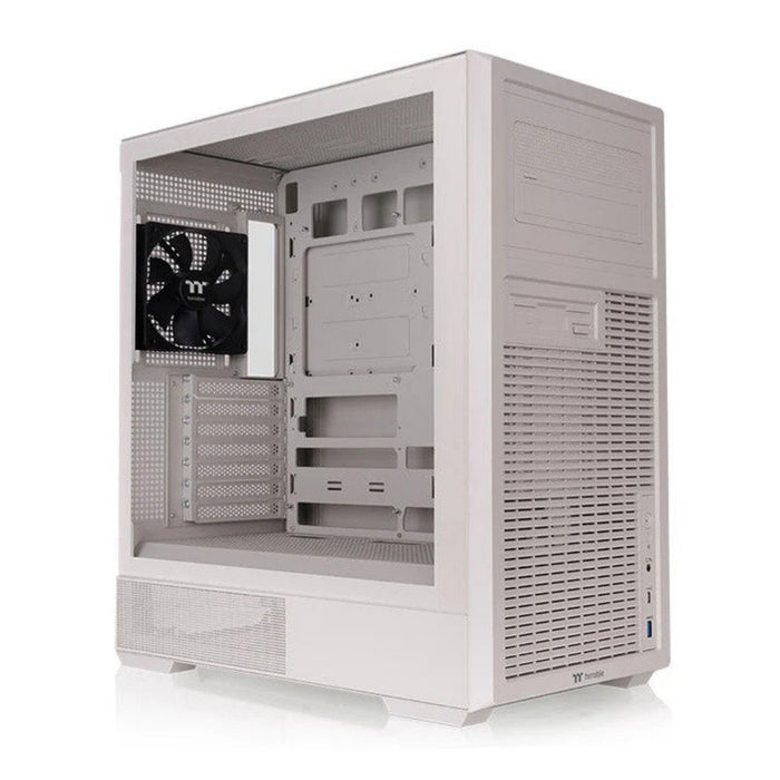 Thermaltake Retro 360 TG Mid Tower ATX PC Case, Retro Style Front panel and a Tempered Glass Side panel , and supports up to a 360mm AIO for maximum cooling efficiency, Beige-Cases-Gigante Computers