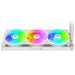 Thermaltake Retro 360 Ultra ARGB Sync AIO Liquid Cooler, CRT-style 3.7” LCD display, Triple 120mm ARGB Fans, Intel and AMD Support, White-Fans-Gigante Computers