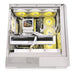 Thermaltake Retro 360 Ultra ARGB Sync AIO Liquid Cooler, CRT-style 3.7” LCD display, Triple 120mm ARGB Fans, Intel and AMD Support, White-Fans-Gigante Computers
