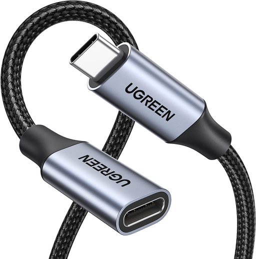 UGREEN 100W USB C Extension Cable 10Gbps USB 3.2 Male to Female - 1M-Internal Cables-Gigante Computers