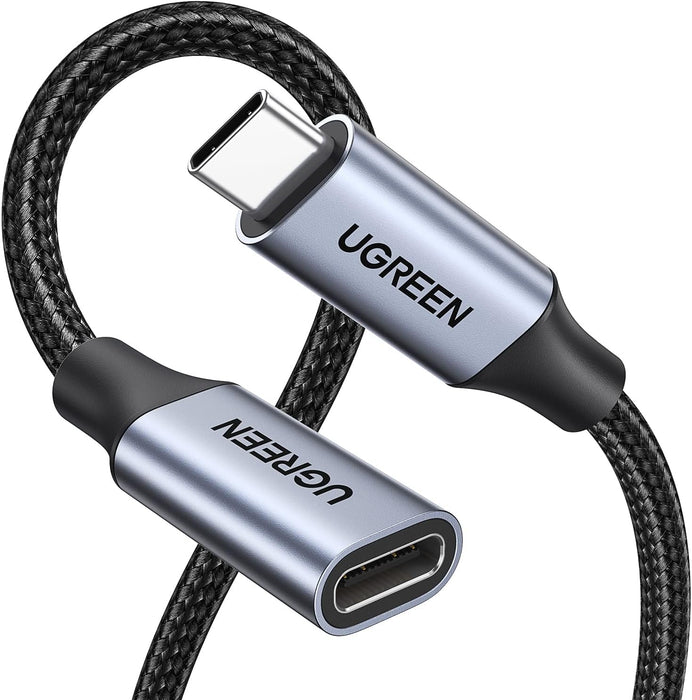 UGREEN 100W USB C Extension Cable 10Gbps USB 3.2 Male to Female - 1M-Internal Cables-Gigante Computers