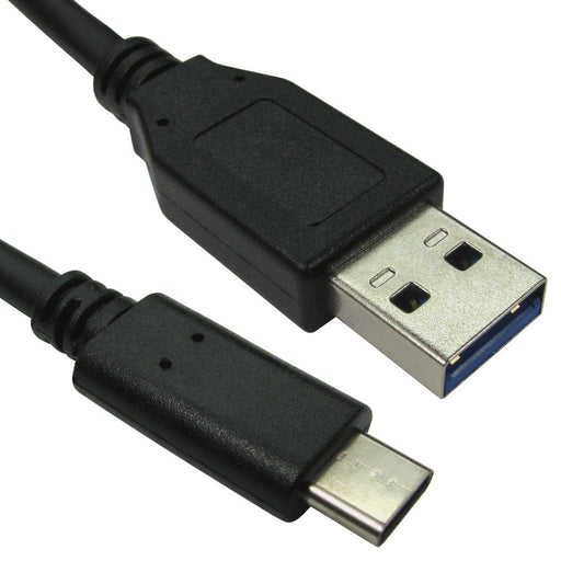 USB 3.1 Type C (M) to Type C (M) Cable 0.5m Black OEM Data Cable-Cables-Gigante Computers